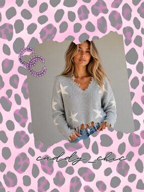 Just Polly x Forever 21 Cropped Sweater Size L